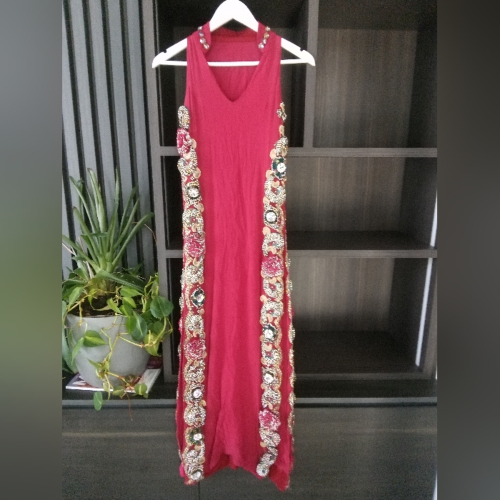 Divya Chawla Pret Couture,Small, Red